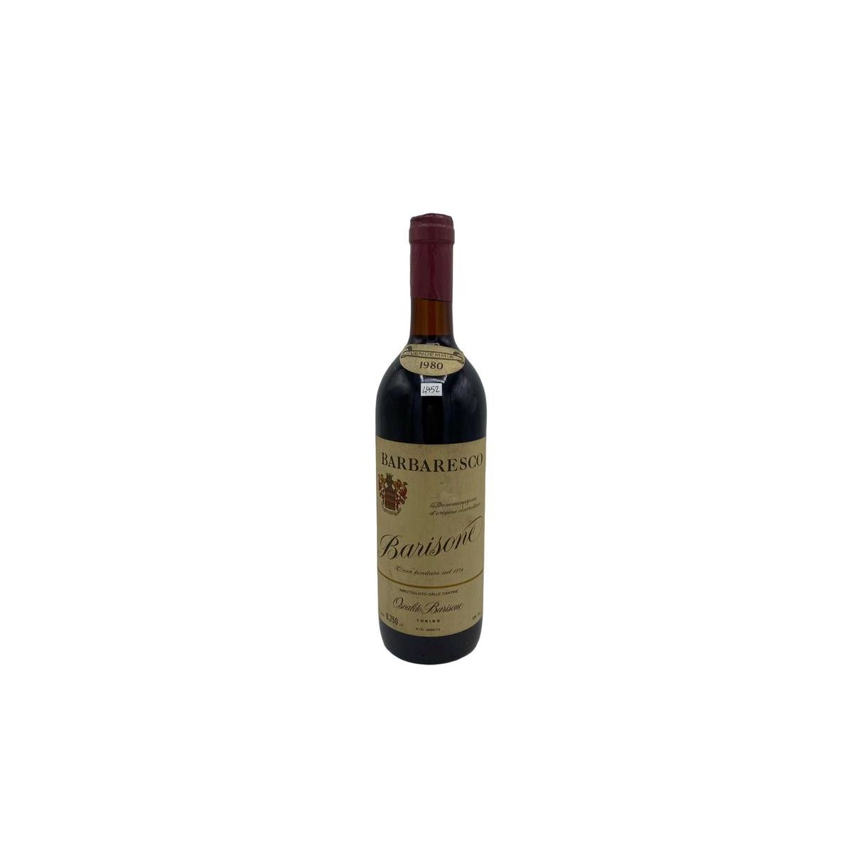 Vintage Bottle - Osvaldo Barisone Barbaresco DOC "Barisone" 1980 0,75 lt. - COD. 4952 - Enoteca Bevi Bene