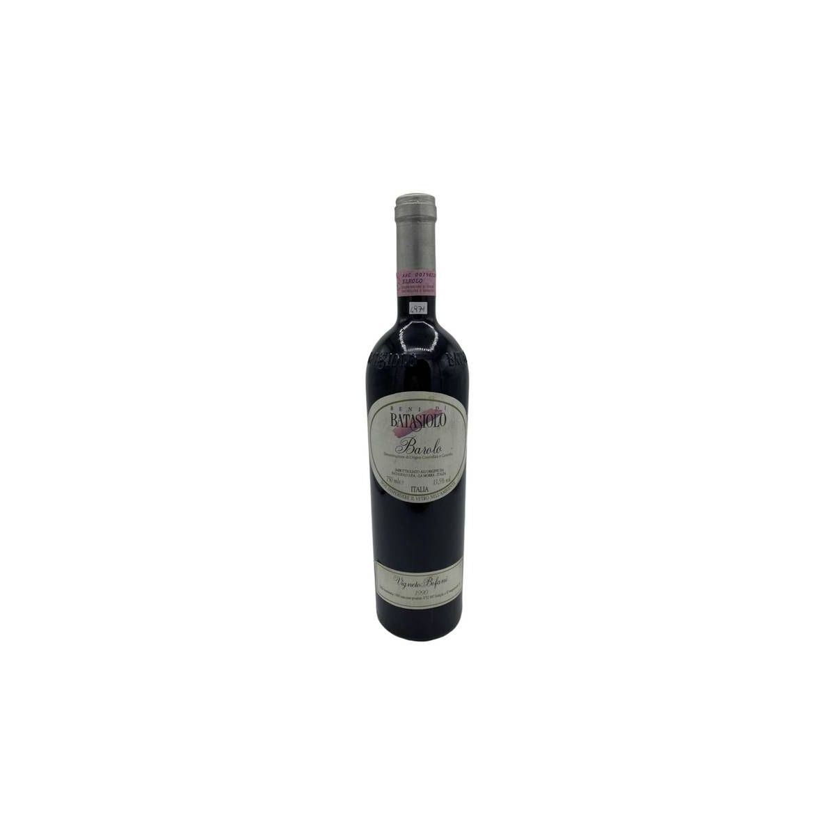 Vintage Bottle - Beni di Batasiolo Barolo DOCG "Vigneto Bofani" 1990 0,75 lt. - COD. 4971 - Enoteca Bevi Bene