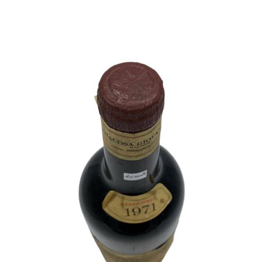 Vintage Bottle - Giacosa Giovanni Barbaresco DOC 1971 0,72 lt. - COD. 10008 - Enoteca Bevi Bene