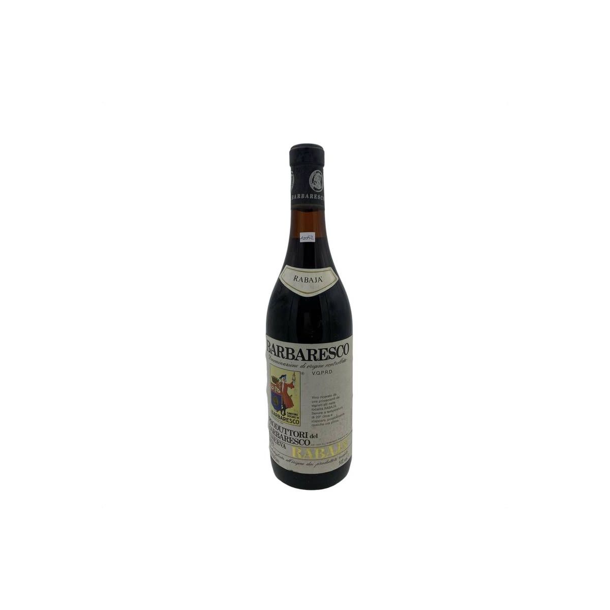 Vintage Bottle - Produttori del Barbaresco Barbaresco Riserva DOC "Rabaja" 1978 0,75 lt. - COD. 10052 - Enoteca Bevi Bene