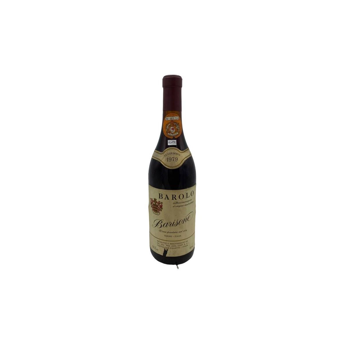 Vintage Bottle - Osvaldo Barisone Barolo DOC "Barisone" 1979 0,75 lt. - COD. 10195 - Enoteca Bevi Bene