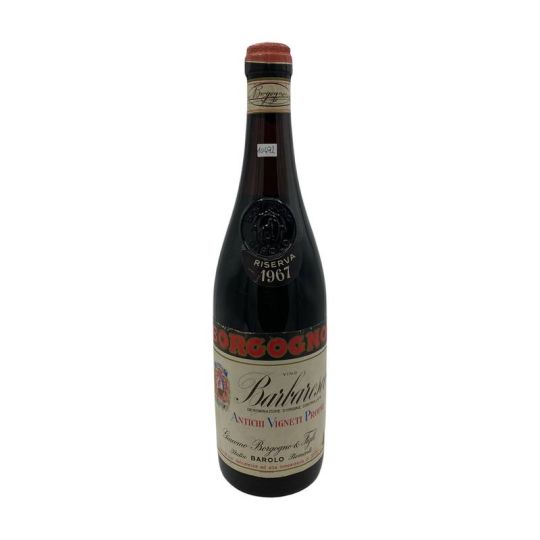 Vintage Bottle - Borgogno Barbaresco Riserva DOC 1967 0,72 lt. - COD. 10492 - Enoteca Bevi Bene