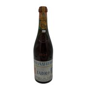 Vintage Bottle - Fontanafredda Barolo 1954 0,72 lt. CLEAR COLOR - COD. 10611 - Enoteca Bevi Bene