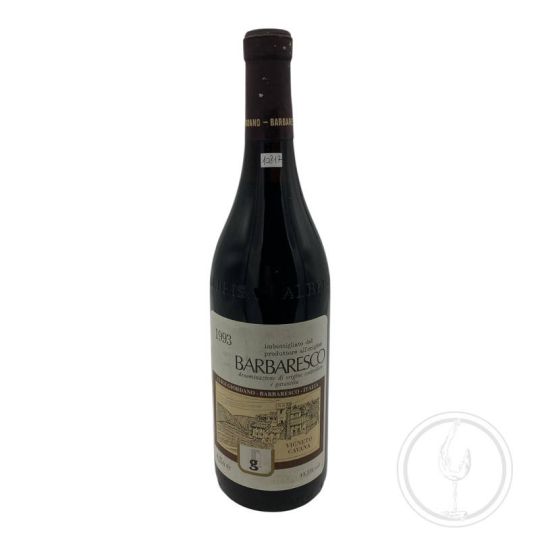 Vintage Bottle - Luigi Giordano Barbaresco DOCG "Vigneto Cavana" 1993 0,75 lt. - COD. 10817 - Enoteca Bevi Bene