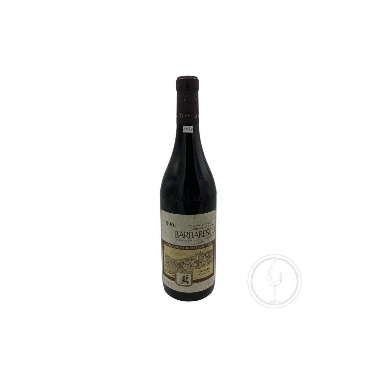 Vintage Bottle - Luigi Giordano Barbaresco DOCG "Vigneto Cavana" 1990 0,75 lt. - COD. 10832 - Enoteca Bevi Bene