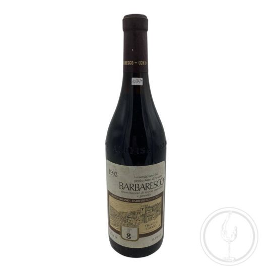 Vintage Bottle - Luigi Giordano Barbaresco DOCG "Vigneto Cavana" 1993 0,75 lt. - COD. 10847 - Enoteca Bevi Bene