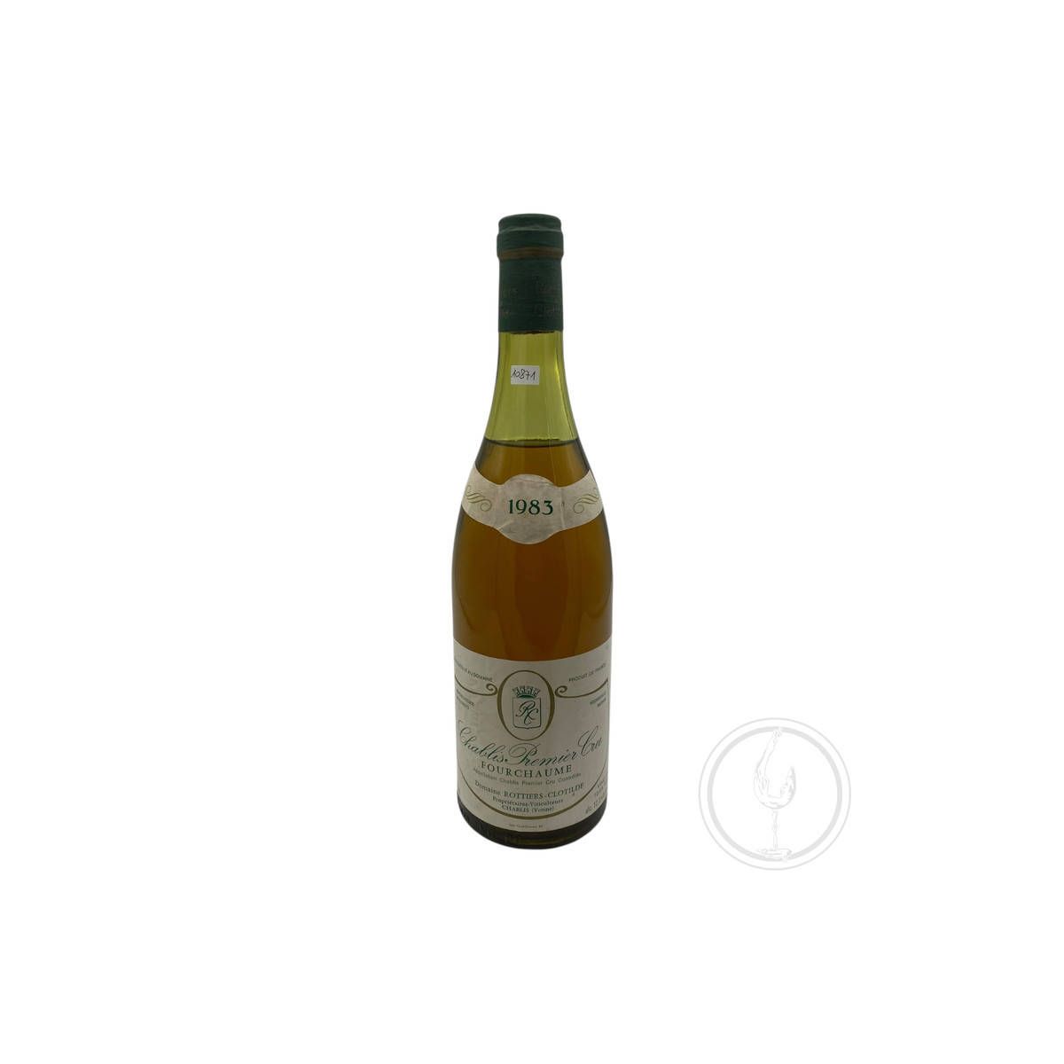 Vintage Bottle - Domaine Rottiers Clotilde Chablis Premier Cru "Fourchaume" 1983 0,75 lt. - COD. 10871 - Enoteca Bevi Bene