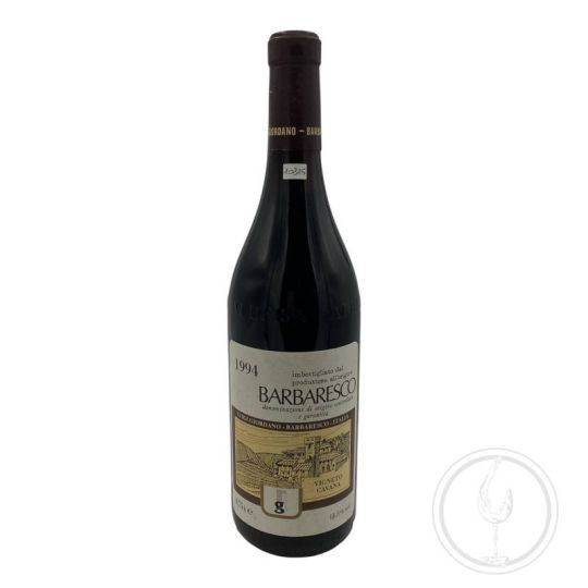 Vintage Bottle - Luigi Giordano Barbaresco DOCG "Vigneto Cavana" 1994 0,75 lt. - COD. 10815 - Enoteca Bevi Bene