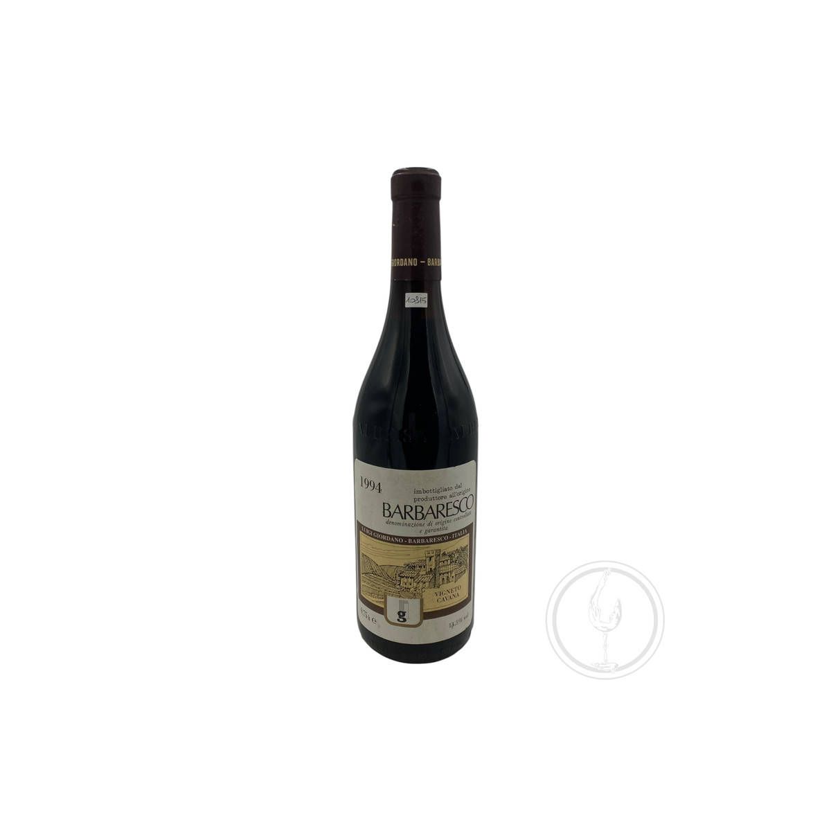 Vintage Bottle - Luigi Giordano Barbaresco DOCG "Vigneto Cavana" 1994 0,75 lt. - COD. 10815 - Enoteca Bevi Bene