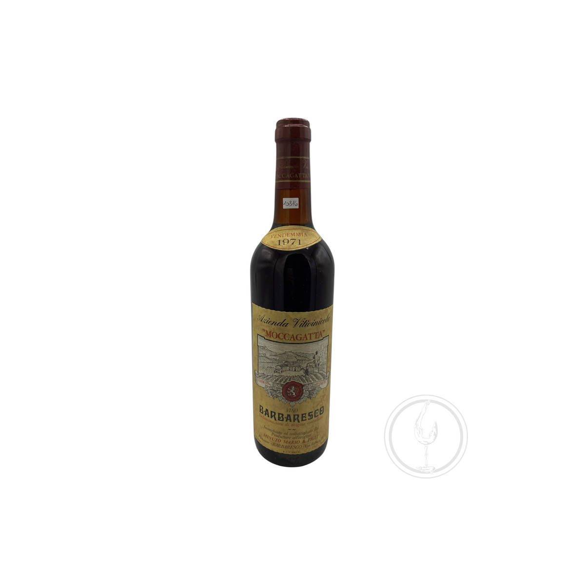 Vintage Bottle - Mario Minuto Barbaresco DOC Az. Vitivinicola "Moccagatta" 1971 0,75 lt. - COD. 10816 - Enoteca Bevi Bene