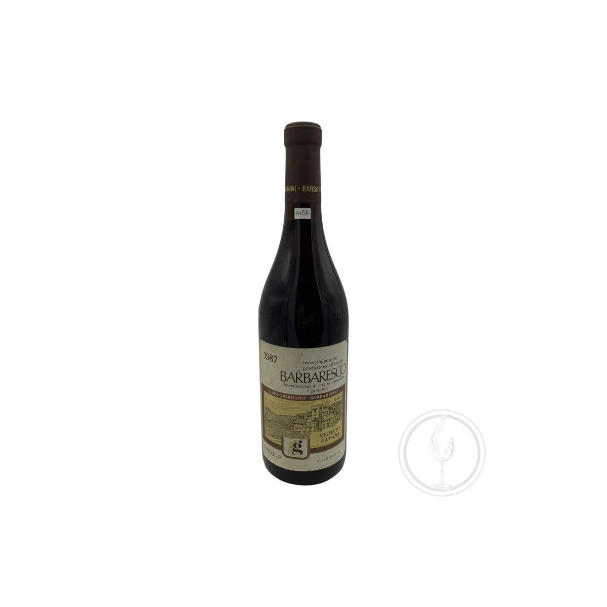 Vintage Bottle - Luigi Giordano Barbaresco DOCG "Vigneto Cavana" 1987 0,75 lt. - COD. 10826 - Enoteca Bevi Bene