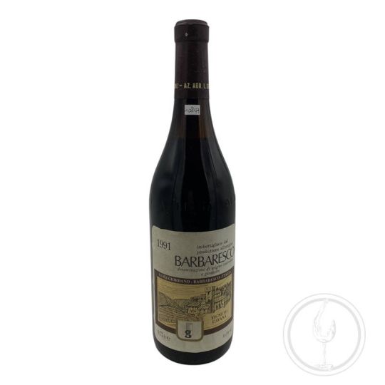 Vintage Bottle - Luigi Giordano Barbaresco DOCG "Vigneto Cavana" 1991 0,75 lt. - COD. 10849 - Enoteca Bevi Bene