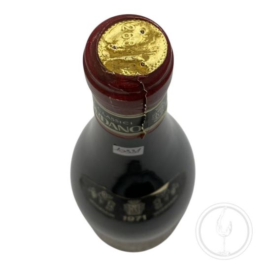 Vintage Bottle - Giordano Barolo DOC 1971 0,72 lt. - COD. 10881 - Enoteca Bevi Bene