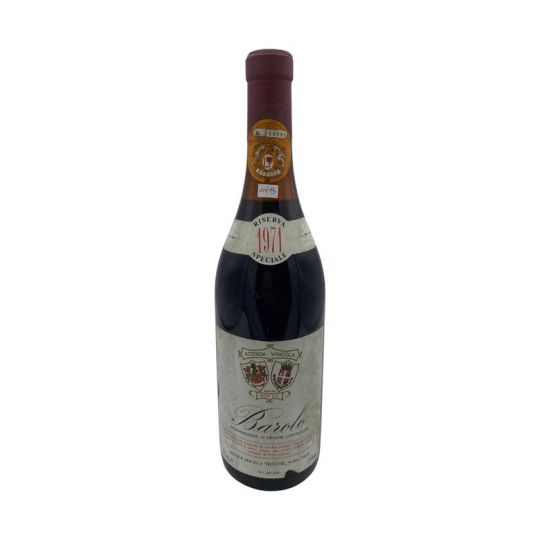 Vintage Bottle - Az. Vinicola Roche Barolo Riserva DOC 1971 0,72 lt. - COD. 11113
