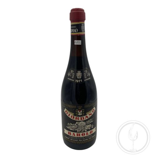 Vintage Bottle - Giordano Barolo DOC 1971 0,72 lt. - COD. 10823