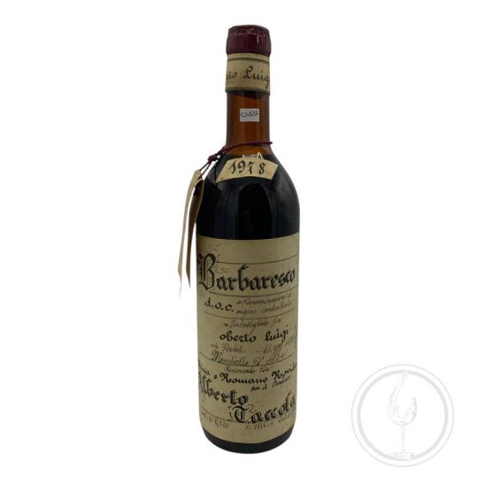 Vintage Bottle - Oberto Luigi Barbaresco DOC 1978 0,72 lt. - COD. 10827 - Enoteca Bevi Bene