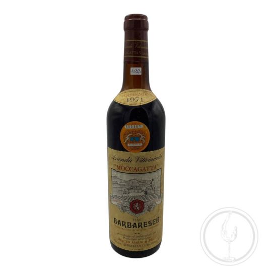 Vintage Bottle - Mario Minuto Barbaresco DOC Az. Vitivinicola Moccagatta 1971 0,75 lt. - COD. 10843