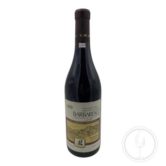 Vintage Bottle - Luigi Giordano Barbaresco DOCG "Vigneto Cavana" 1989 0,75 lt. - COD. 10848 - Enoteca Bevi Bene