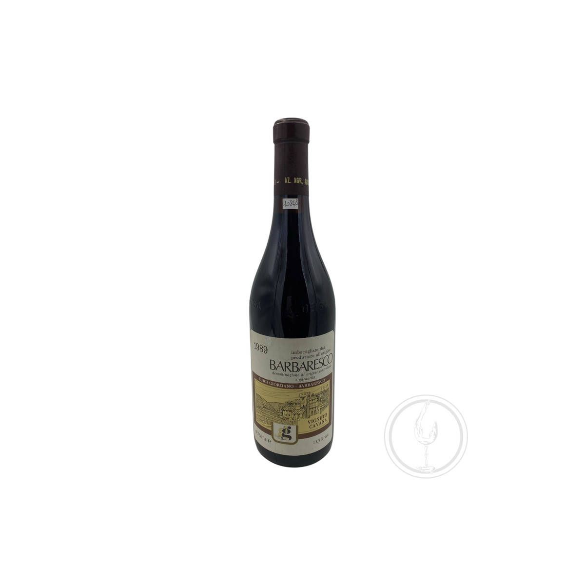 Vintage Bottle - Luigi Giordano Barbaresco DOCG "Vigneto Cavana" 1989 0,75 lt. - COD. 10848 - Enoteca Bevi Bene