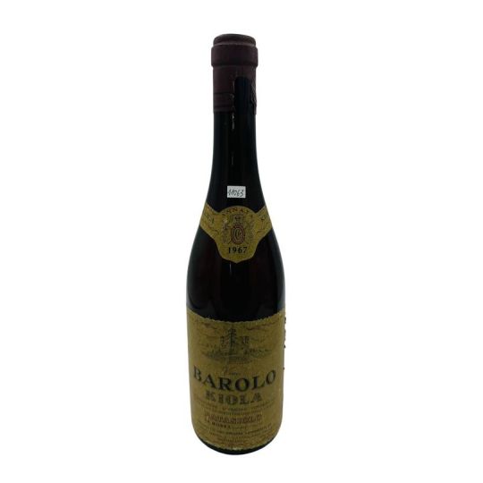 Vintage Bottle - Kiola Barolo DOC 1967 0,72 lt. - COD. 11063