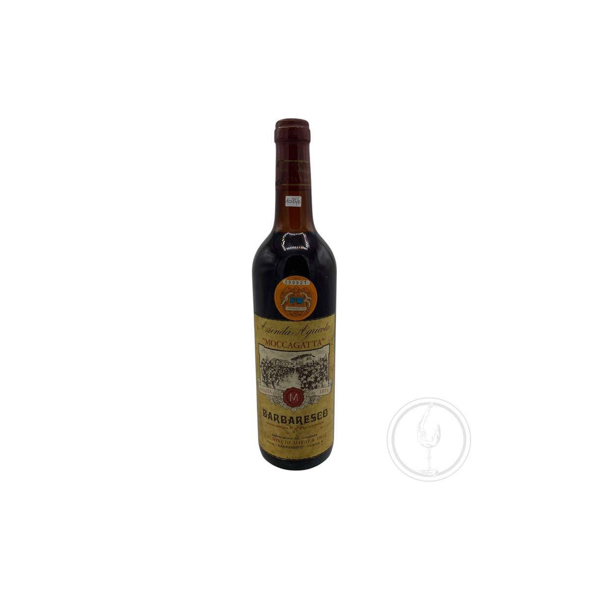 Vintage Bottle - Mario Minuto Barbaresco DOC Az. Vitivinicola "Moccagatta" 1974 0,75 lt. - COD. 10846 - Enoteca Bevi Bene