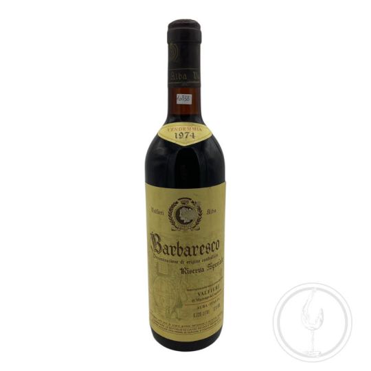 Vintage Bottle - Valfieri di Marego &amp; Cugnasco Barbaresco Riserva DOC 1974 0,72 lt. - COD. 10838 - Enoteca Bevi Bene