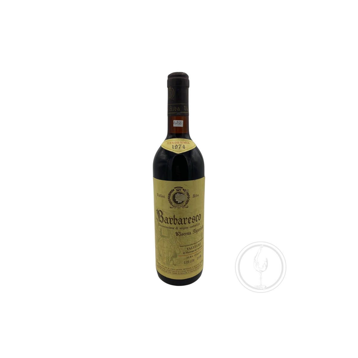 Vintage Bottle - Valfieri di Marego &amp; Cugnasco Barbaresco Riserva DOC 1974 0,72 lt. - COD. 10838 - Enoteca Bevi Bene