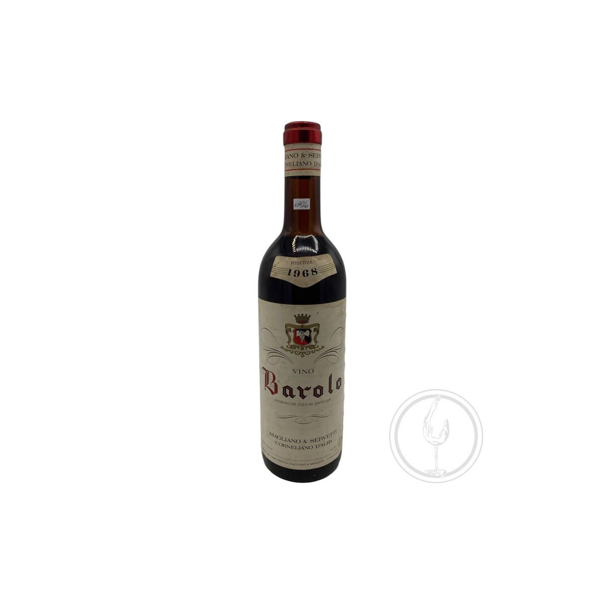 Vintage Bottle - Magliano &amp; Servetti Barolo Riserva DOC 1968 0,72 lt. - COD. 10926 - Enoteca Bevi Bene