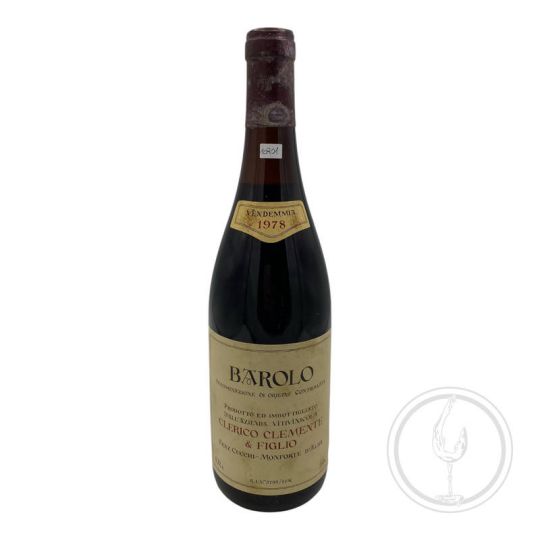 Vintage Bottle - Domenico Clerico / Clerico Clemente & Figlio Barolo DOC 1978 0,75 lt. - COD. 10901