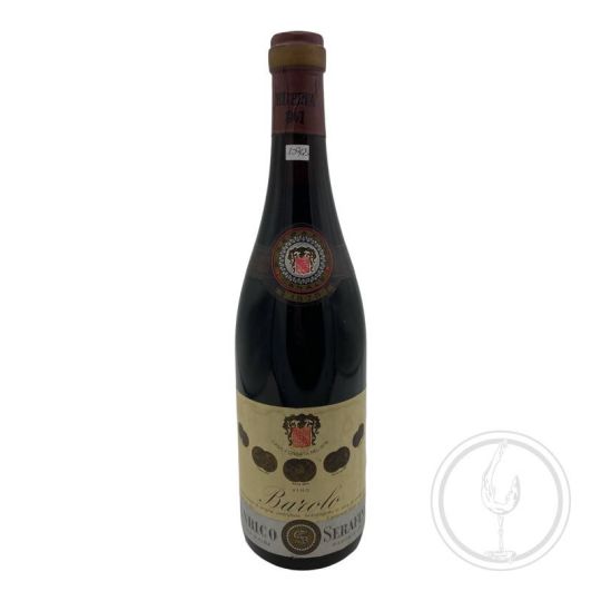 Vintage Bottle - Enrico Serafino Barolo Riserva DOC 1961 0,72 lt. - COD. 10948 - Enoteca Bevi Bene