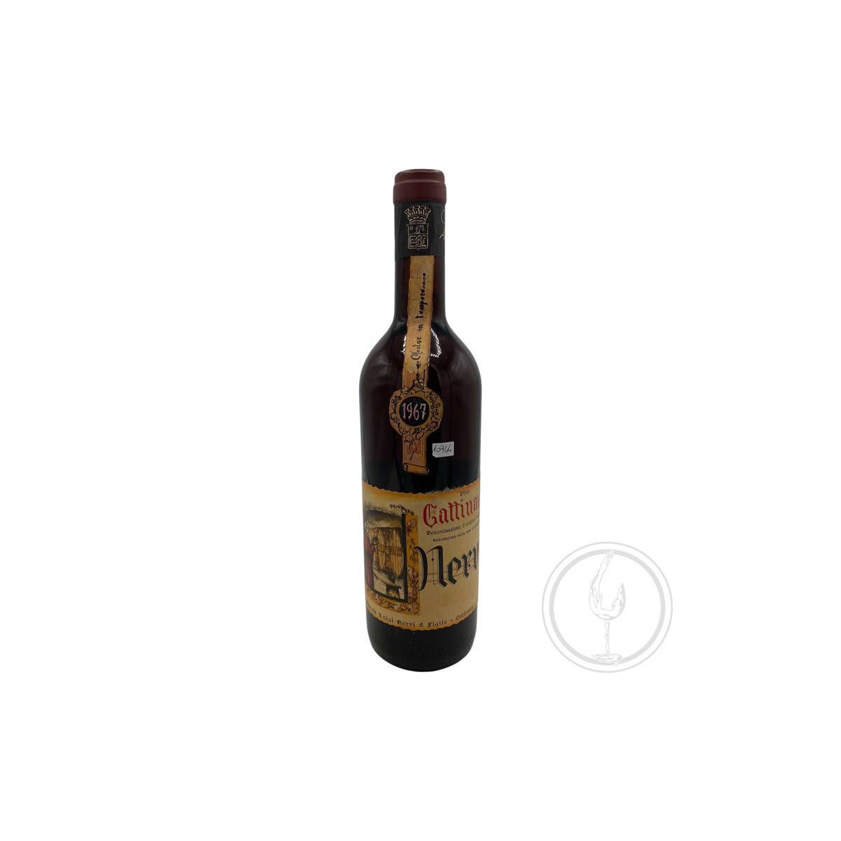 Vintage Bottle - Luigi Nervi Gattinara DOC 1967 0,72 lt. - COD. 10944 - Enoteca Bevi Bene