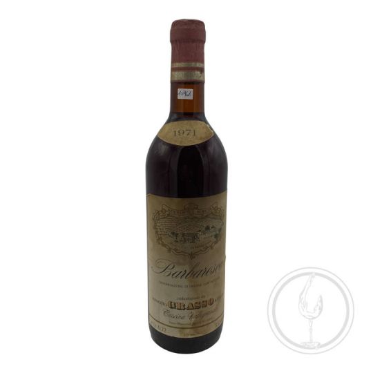 Vintage Bottle - Ernesto Grasso &amp; Figlio Barbaresco DOC "Cascina Vallegranda" 1971 0,72 lt. - COD. 10961 - Enoteca Bevi Bene