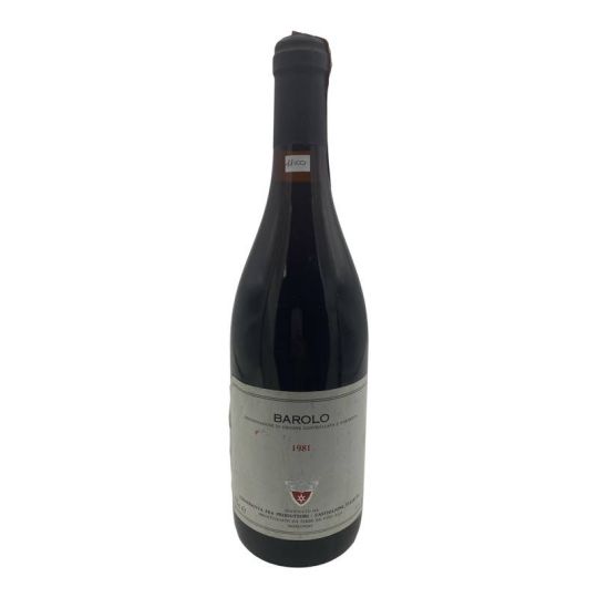 Vintage Bottle - Terredavino Cooperativa  Fra Produttori Barolo DOCG 1981 0,75 lt. - COD. 11000 - Enoteca Bevi Bene