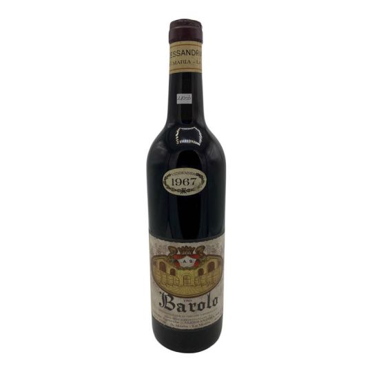 Vintage Bottle - Alessandria Silvio Barolo DOC 1967 0,72 lt. - COD. 11003 - Enoteca Bevi Bene