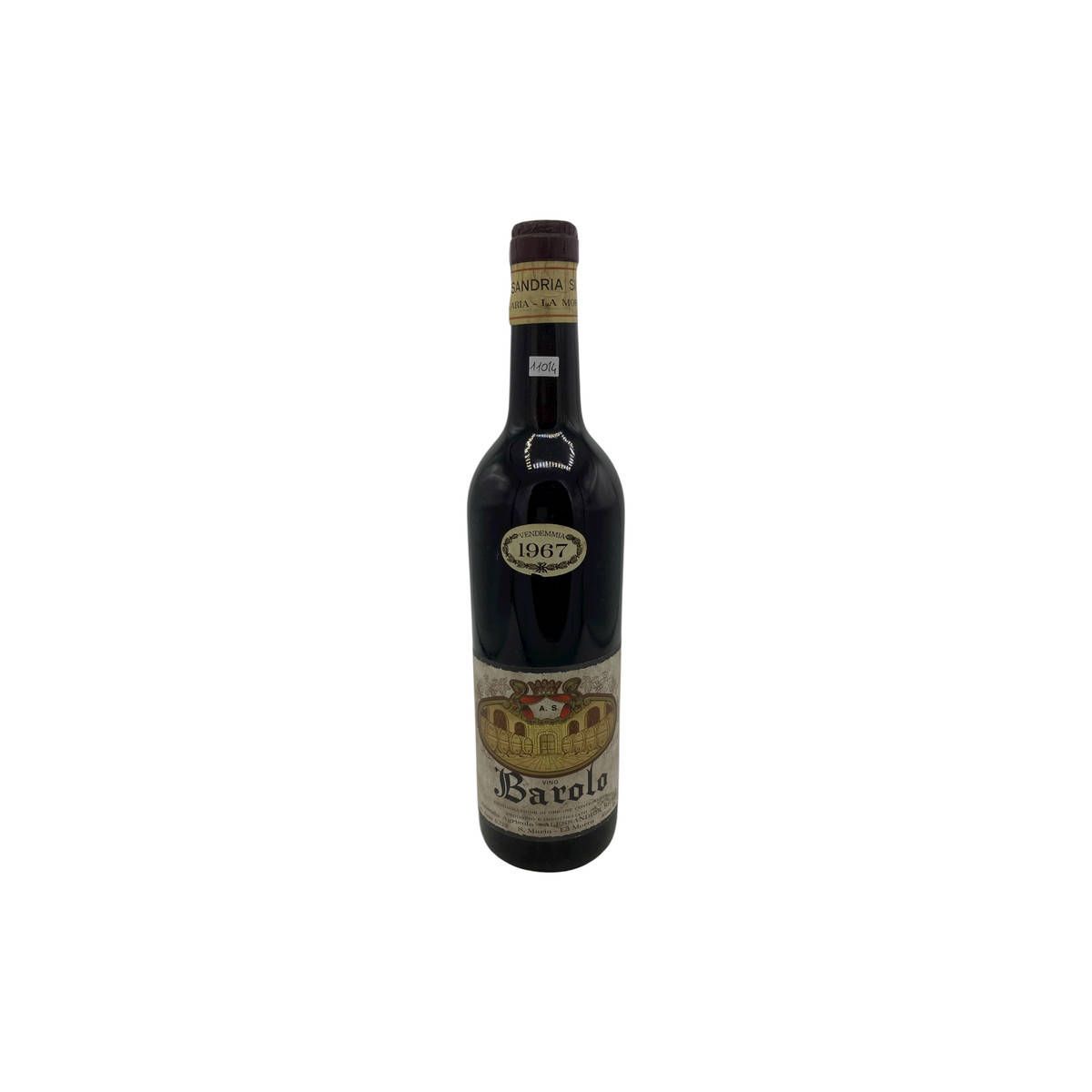 Vintage Bottle - Alessandria Silvio Barolo DOC 1967 0,72 lt. - COD. 11014