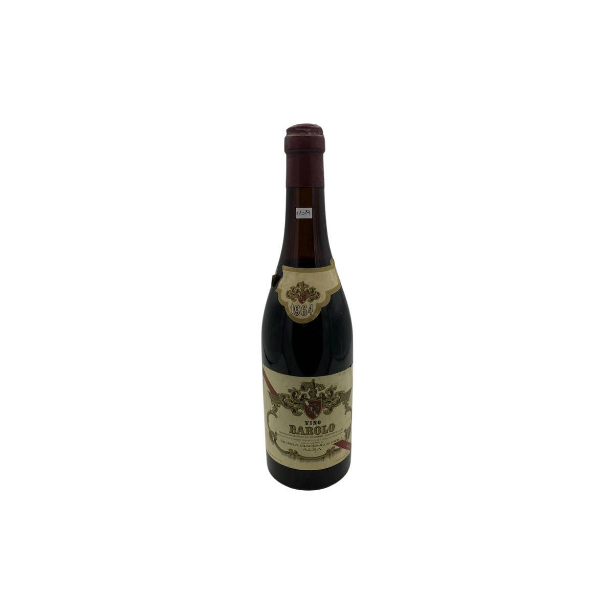 Vintage Bottle - Morra Giacomo e Figli Barolo DOC 1964 0,72 lt. - COD. 11019 - Enoteca Bevi Bene