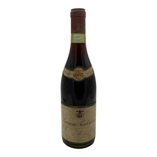 Vintage Bottle - Moillard Grivot Bourgogne Passe-tout-grains 1967 0,75 lt. WRITTEN LABEL - COD. 11020 - Enoteca Bevi Bene