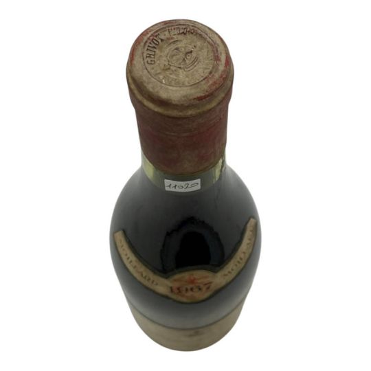 Vintage Bottle - Moillard Grivot Bourgogne Passe-tout-grains 1967 0,75 lt. WRITTEN LABEL - COD. 11020 - Enoteca Bevi Bene