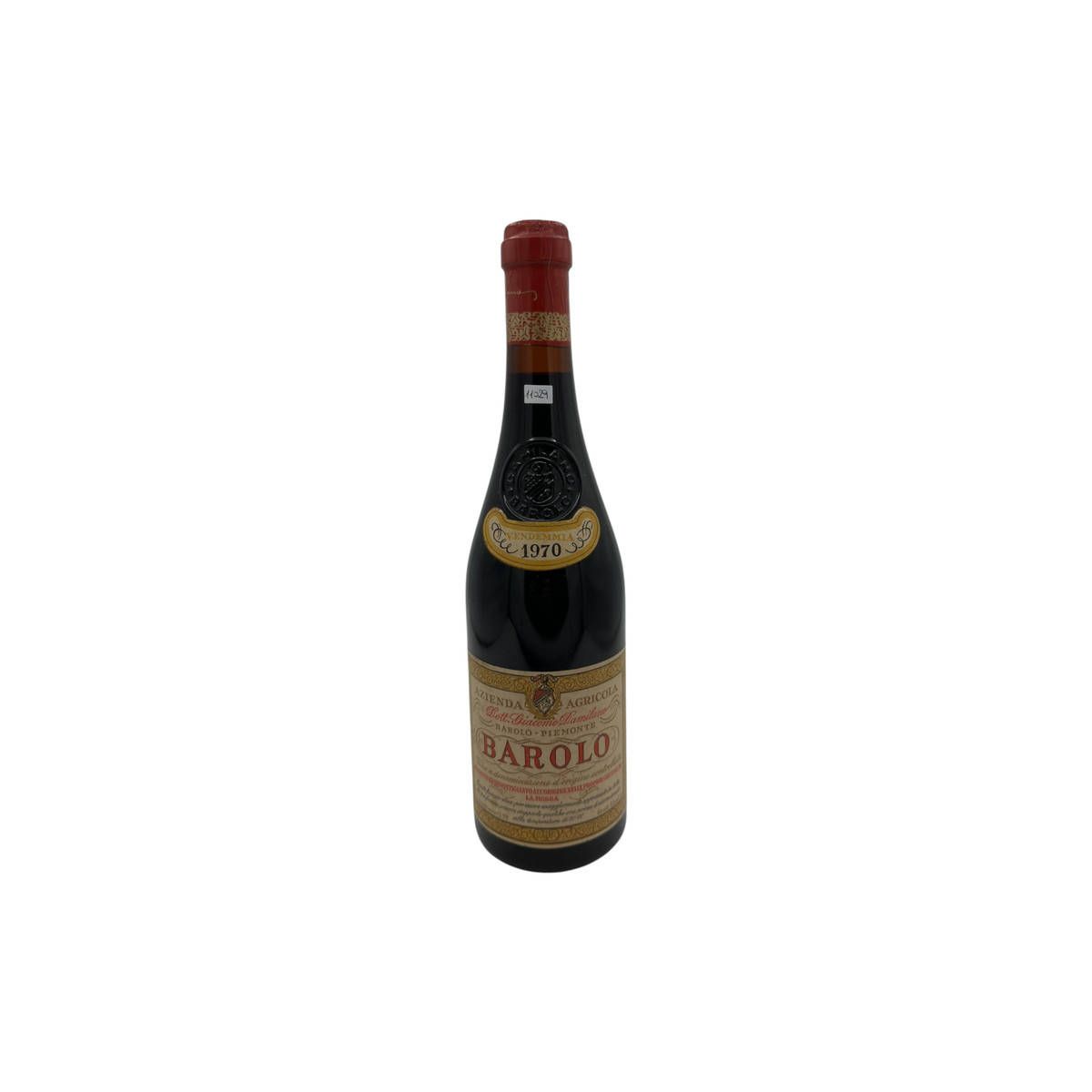 Vintage Bottle - Dott. Giacomo Damilano Barolo DOC 1970 0,72 lt. - COD. 11029