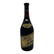 Vintage Bottle - Cantine Duca d'Asti Barolo Riserva DOC 1967 0,72 lt. RUINED LABEL - COD. 11033 - Enoteca Bevi Bene