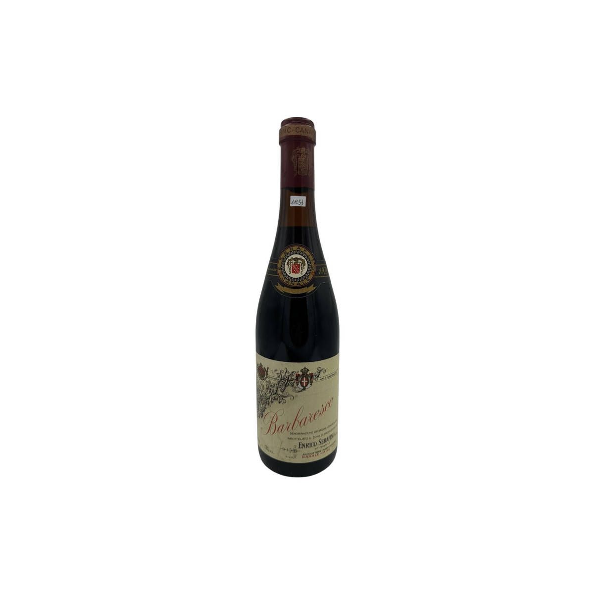 Vintage Bottle - Enrico Serafino Barbaresco DOC 1979 0,75 lt. - COD. 11053 - Enoteca Bevi Bene