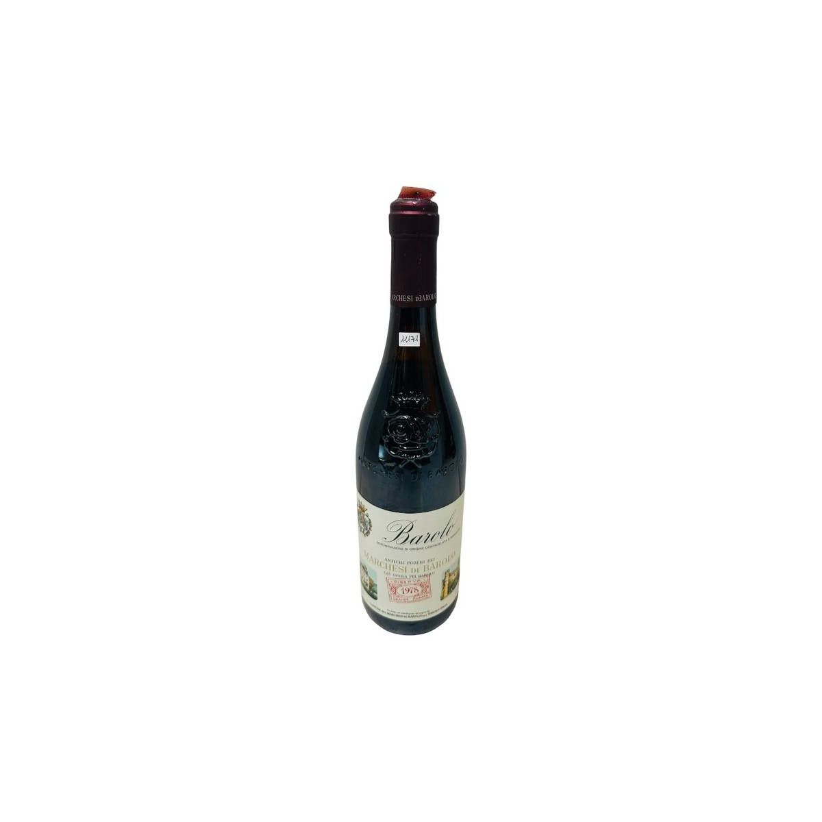 Vintage Bottle - Marchesi di Barolo Barolo Riserva DOC 1978 0,75 lt. - COD. 11171 - Enoteca Bevi Bene