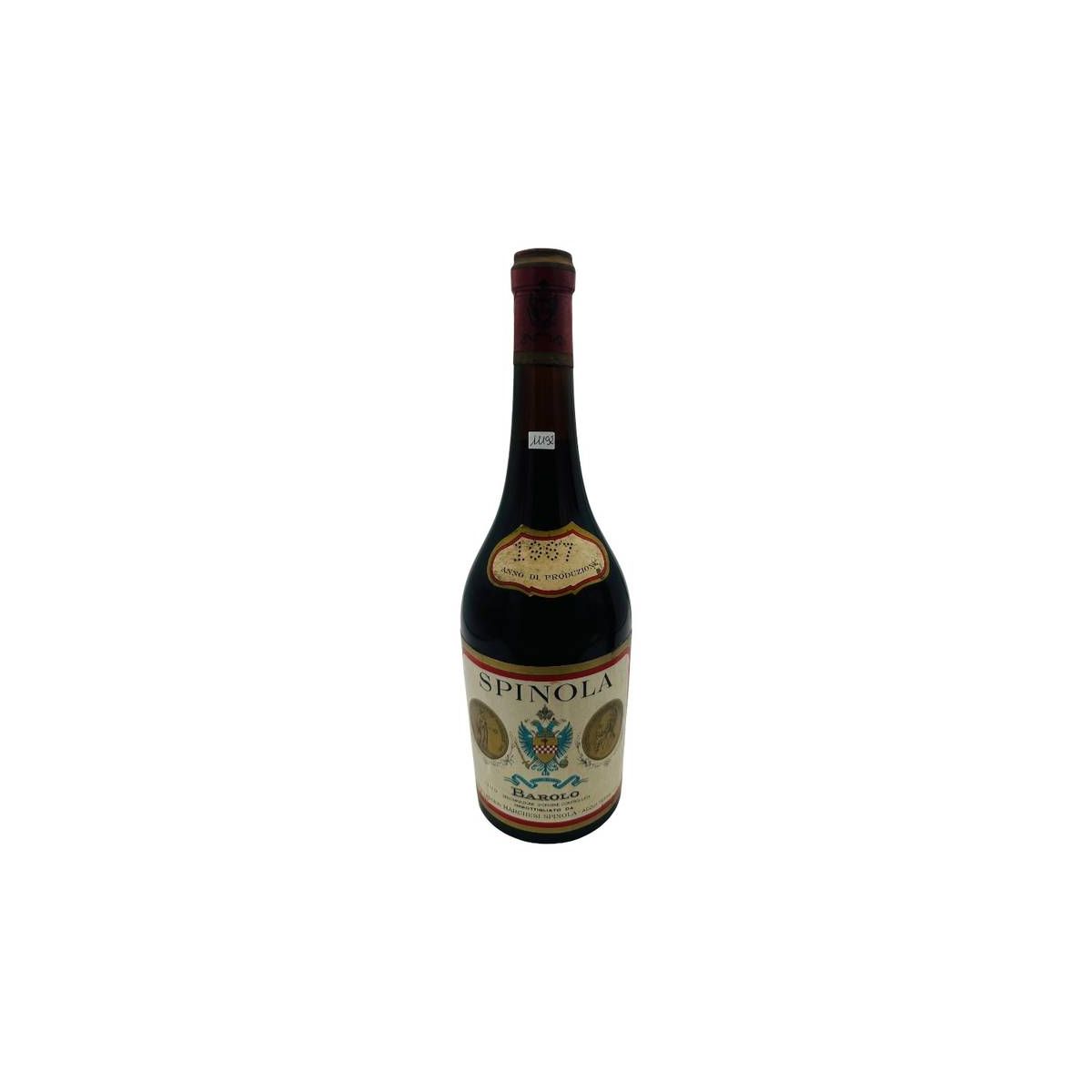 Vintage Bottle - Antichi Poderi Marchesi Spinola Barolo DOC 1967 0,75 lt. - COD. 11192 - Enoteca Bevi Bene