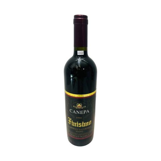 Vintage Bottle - Canepa Cabernet Sauvignon Maipo Finisimo 1998 0,75 lt. - COD. 11167