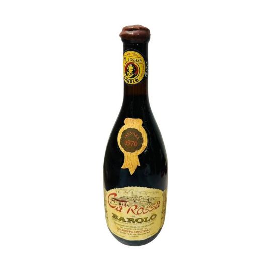 Vintage Bottle - Giuseppe Ravinale Barolo DOC "Ca Rossa" 1970 0,72 lt. - COD. 11266 - 11320 - Enoteca Bevi Bene