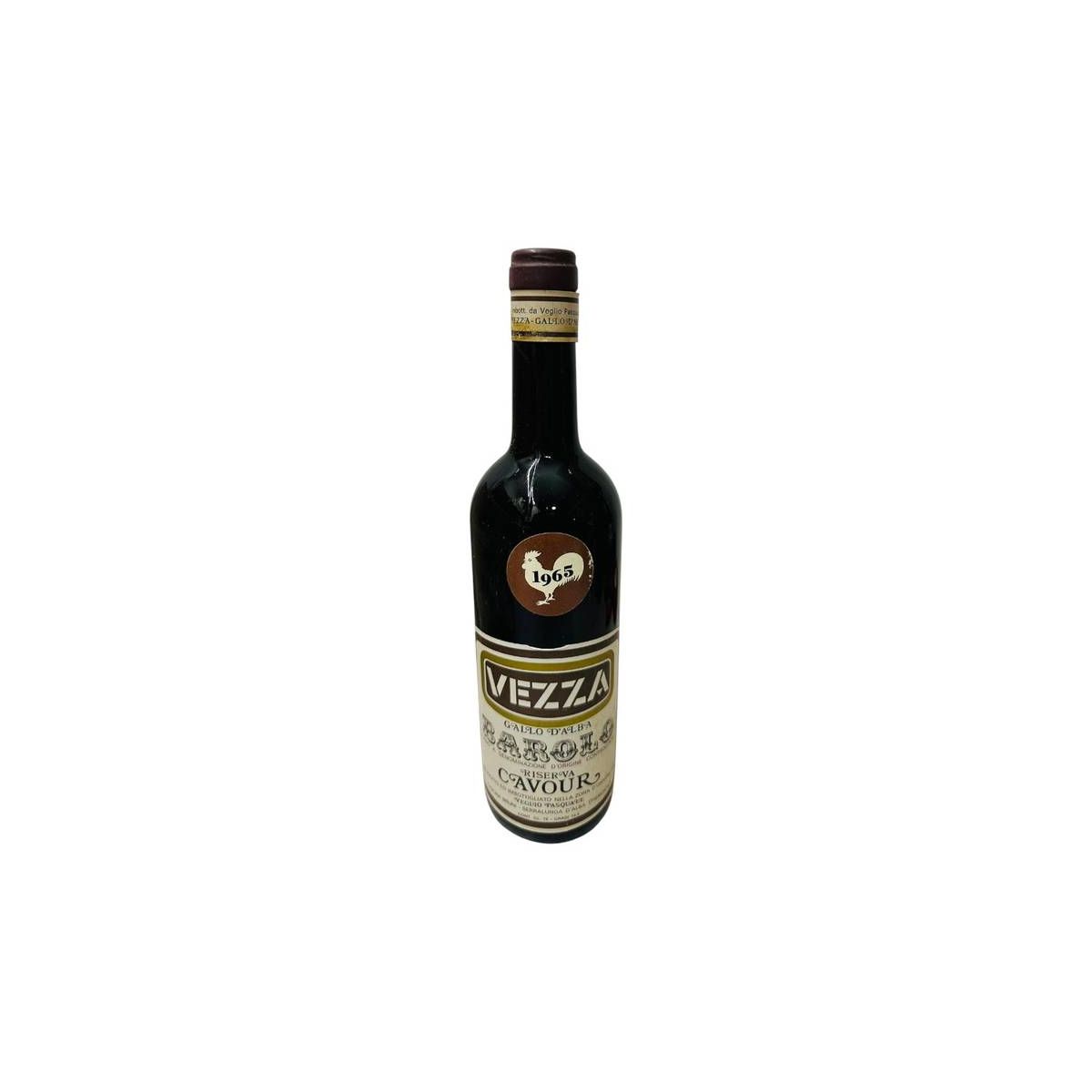 Vintage Bottle - F.lli Vezza Barolo Riserva DOC "Riserva Cavour" 1965 0,72 lt. - 11329 - 11339 - Enoteca Bevi Bene