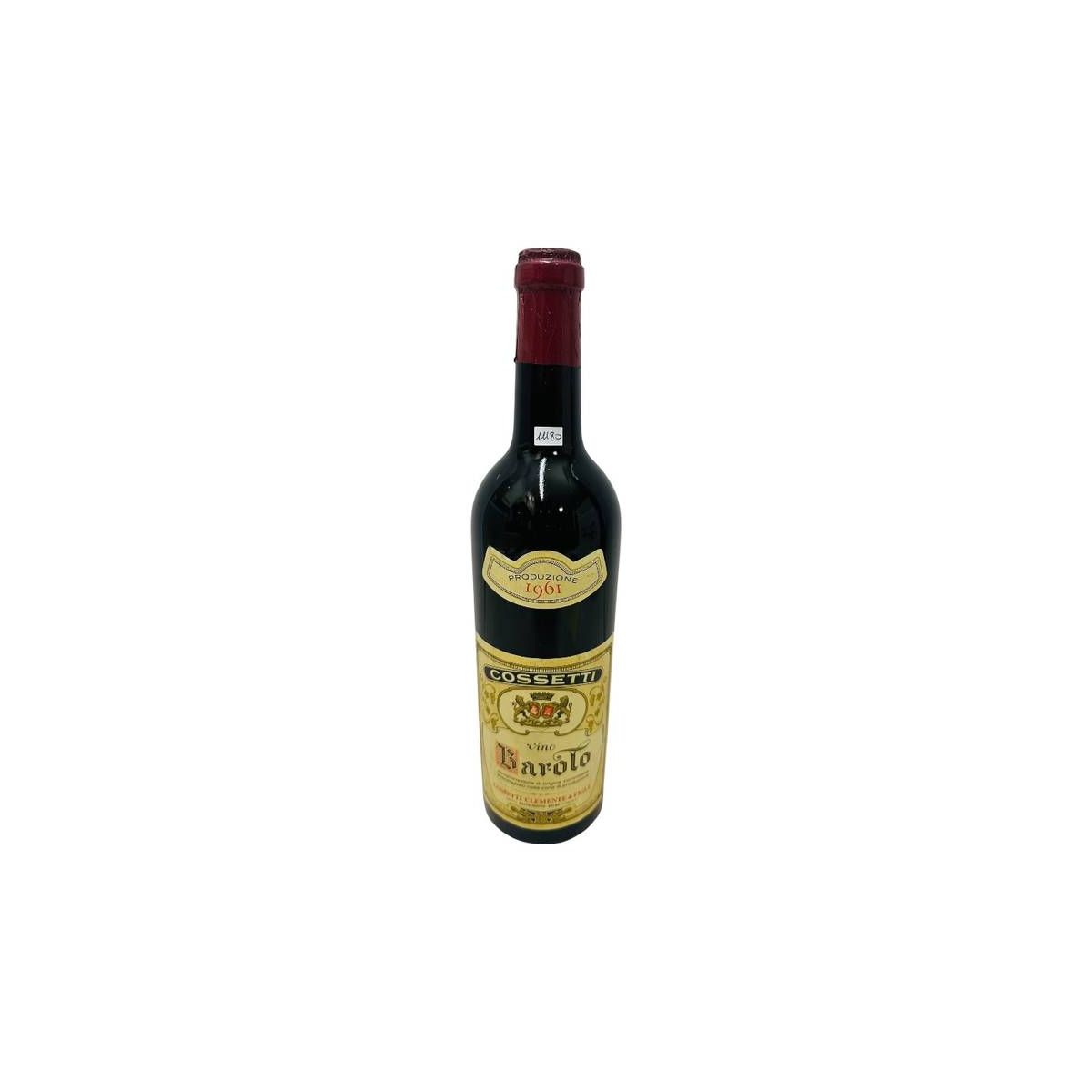 Vintage Bottle - Cossetti Clemente e Figli Barolo DOC 1961 0,72 lt. - COD. 11180