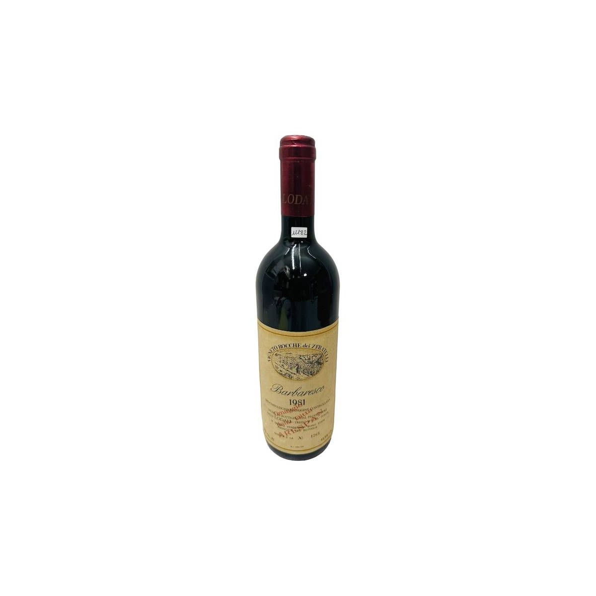 Vintage Bottle - Lodali Barbaresco DOCG "Vigneto Rocche dei 7 Fratelli" 1981 0,75 lt. - COD. 11182 - Enoteca Bevi Bene