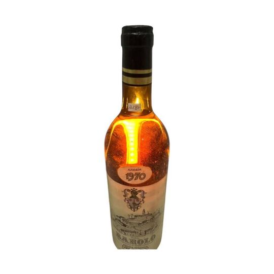 Vintage Bottle - San Quirico di Massimo Oreste Barolo DOC 1970 0,75 lt. CLEAR COLOR - COD. 11187 - Enoteca Bevi Bene