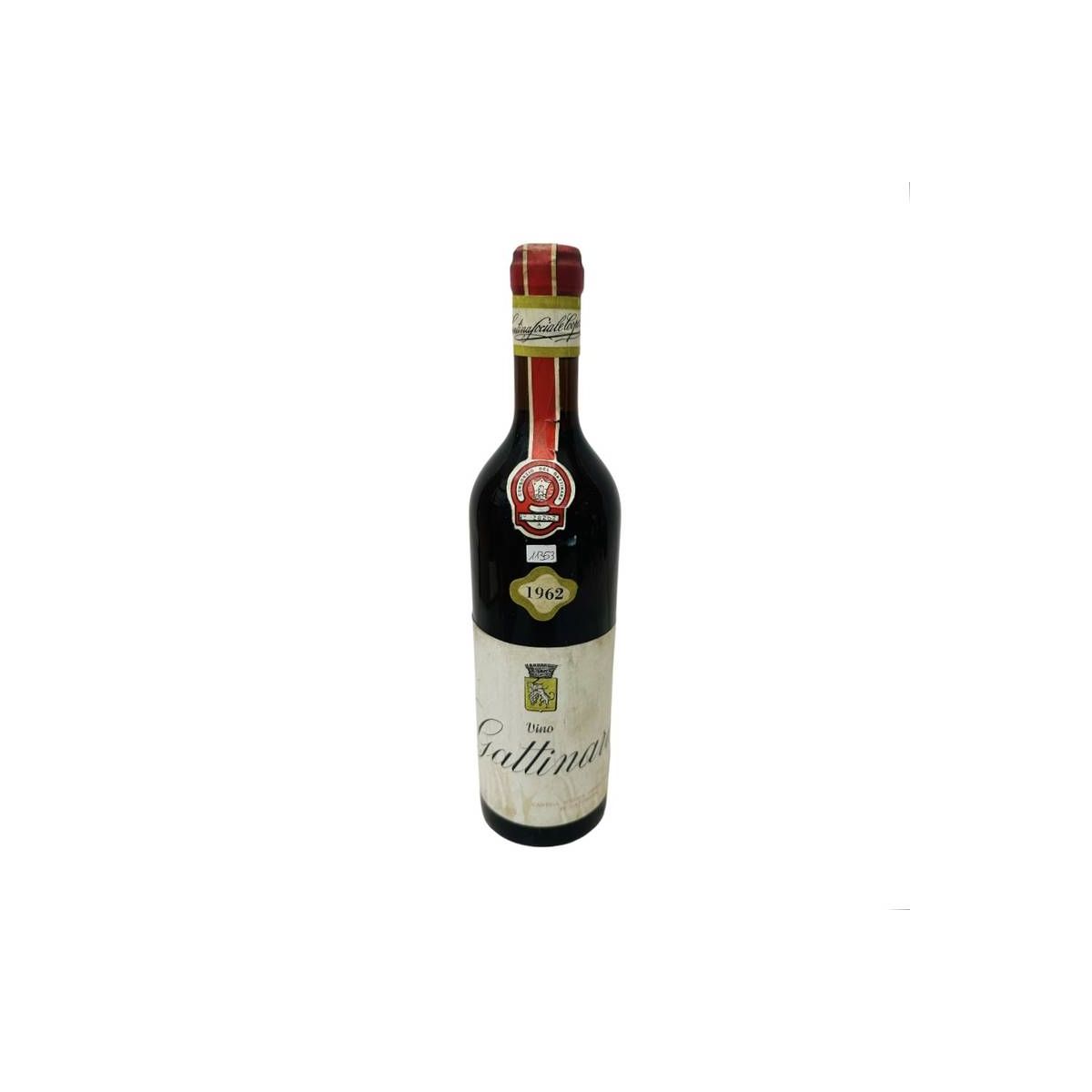 Vintage Bottle - Cantina Sociale Cooperativa di Gattinara Vino Gattinara DOC 1962 0,72 lt. - COD. 11353 - Enoteca Bevi Bene
